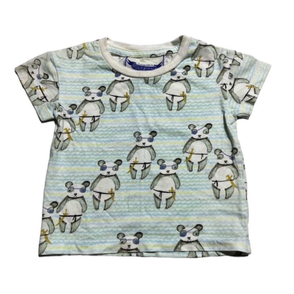 Little Wings by Paper Wings (Australia) organic cotton Pirate Panda 6 months